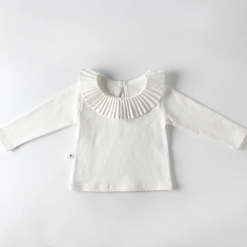 Baby Girl's Princes Round Neck Long Sleeve Solid Color 100% Cotton Princess Blouse Casual Fashion Spring Autumn Cotton Blouses
Baby Girl's Princes Round Neck Long Sleeve Solid Color 100% Cotton Princess Blouse Casual Fashion Spring Autumn Cotton Blouses