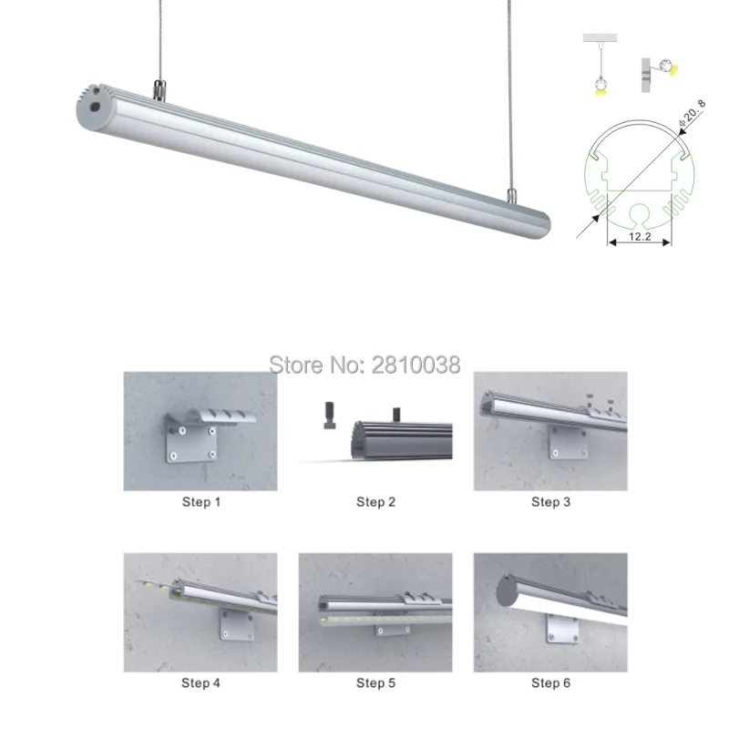 100 X1M Sets/Lot round shape aluminum profile for led light and circular led channel for wall lamps
100 X1M Sets/Lot round shape aluminum profile for led light and circular led channel for wall lamps