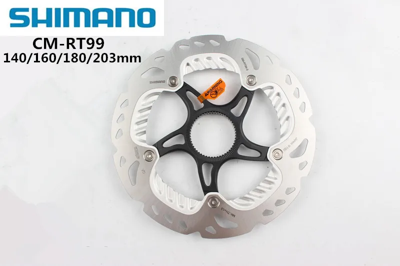 Shimano XTR/Санкт SM RT99 A SS Ice Tec Центр замок дискового тормоза ротора 140 мм 160 180 203