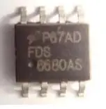 100%New Free shipping FDS6680 FDS6680A FDS6680AS SOP8 | Relays