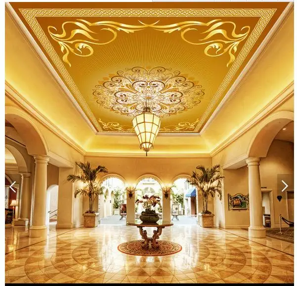 3D wallpaper custom 3d ceiling wallpaper mural Luxurious and elegant ceiling adornment wall paper 3d living room photo wallpaper
3D wallpaper custom 3d ceiling wallpaper mural Luxurious and elegant ceiling adornment wall paper 3d living room photo wallpaper