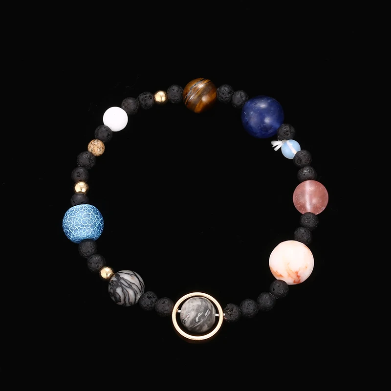 Handmade Solar System Bracelet women men Universe Galaxy Planets Beads charm Bracelets fashion jewelry Wholesale
Handmade Solar System Bracelet women men Universe Galaxy Planets Beads charm Bracelets fashion jewelry Wholesale