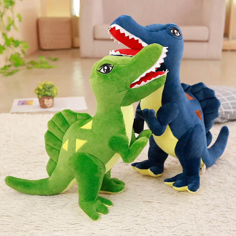 Spinosaurus Plush Toy Dinosaur Soft Stuffed Doll 60cm 70cm 90cm Size Gift For Kids And Boys Gift Doll