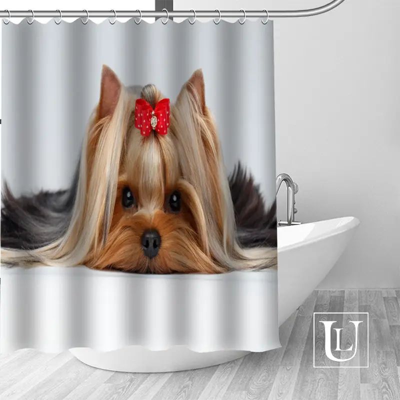 New arrival Custom YorkshireTerrier Fabric 100% Polyester Shower Curtain High Quality Washable Bath Decor Waterproof Popular
New arrival Custom YorkshireTerrier Fabric 100% Polyester Shower Curtain High Quality Washable Bath Decor Waterproof Popular