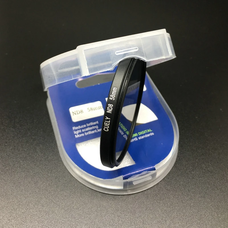 40.5 46 49 52 55 58 62 67 72 77 82mm ND8 Neutral Density filter with box for canon nikon Sony DSLR lens
40.5 46 49 52 55 58 62 67 72 77 82mm ND8 Neutral Density filter with box for canon nikon Sony DSLR lens