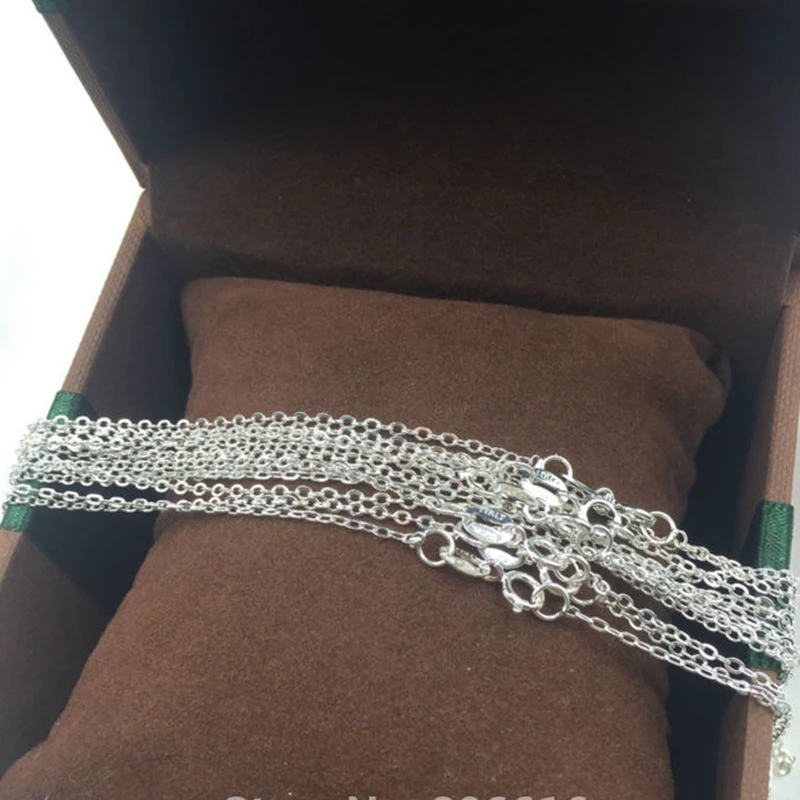 " Fake One Penalty Ten " 16 Inch/L 3Pcs O Link Shape Tone 925 Sterling Silver Chain Jewelry Necklaces
" Fake One Penalty Ten " 16 Inch/L 3Pcs O Link Shape Tone 925 Sterling Silver Chain Jewelry Necklaces