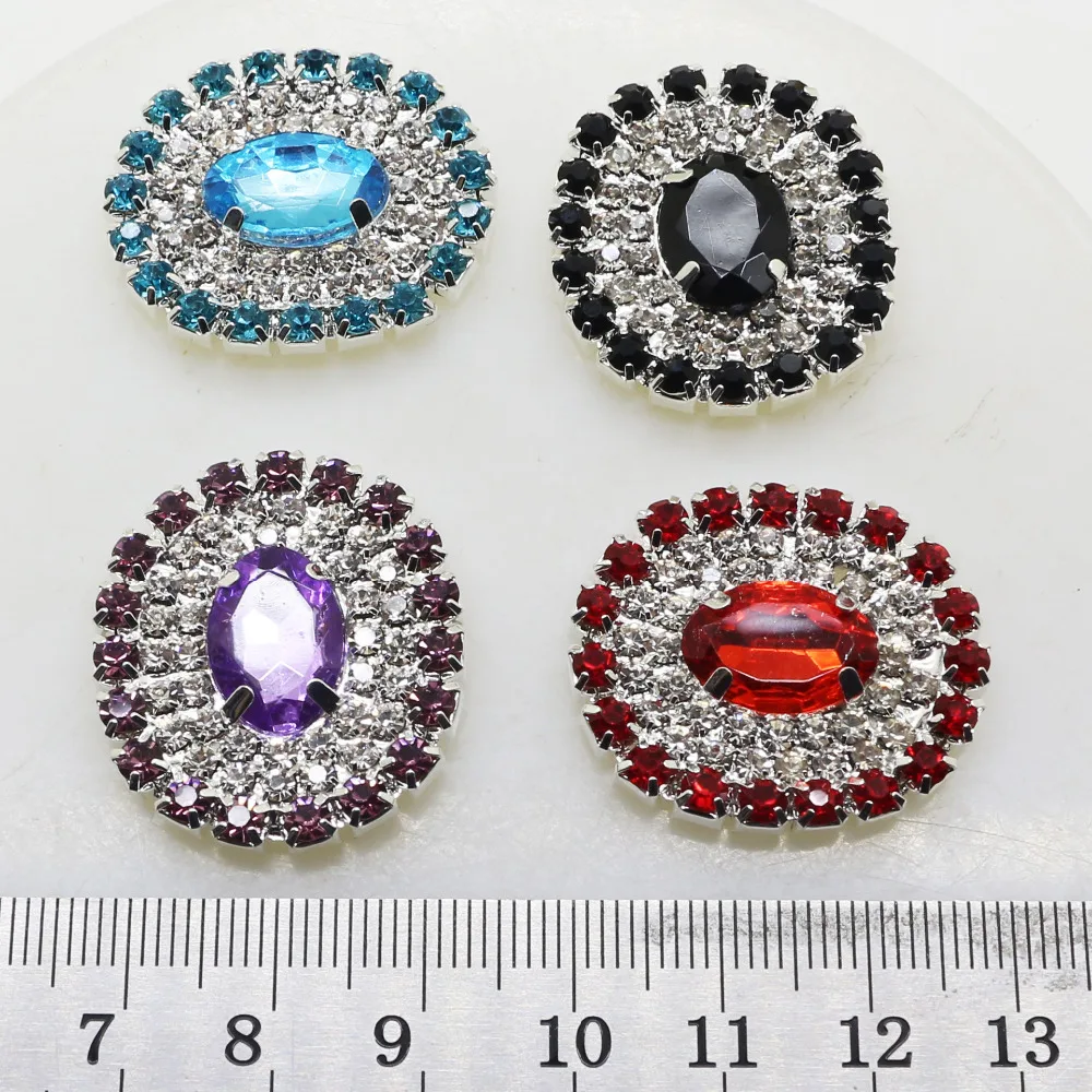 ZMASEY New 5Pcs/Lot 25*30mm Oval Buttons Holiday Party Handwork Flatback Button Decoration Mix Color Wholesale Price
ZMASEY New 5Pcs/Lot 25*30mm Oval Buttons Holiday Party Handwork Flatback Button Decoration Mix Color Wholesale Price