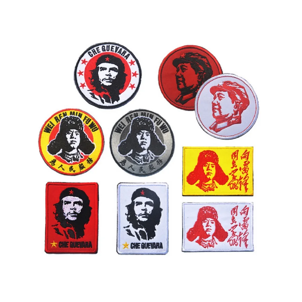Military Army Patch Che Guevara Patches Badges Hook & Loop Embroidery Patches Chairman Mao Patches Badges Armband
Military Army Patch Che Guevara Patches Badges Hook & Loop Embroidery Patches Chairman Mao Patches Badges Armband