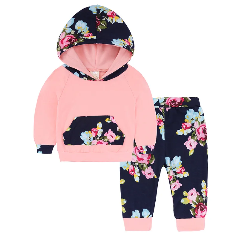 2Pcs 2022 Newborn Baby Girl Boy Floral Hoodies Top+Long pants Outfits Bebe Girls Clothing Wholesale 12 different Colors Suits
2Pcs 2022 Newborn Baby Girl Boy Floral Hoodies Top+Long pants Outfits Bebe Girls Clothing Wholesale 12 different Colors Suits