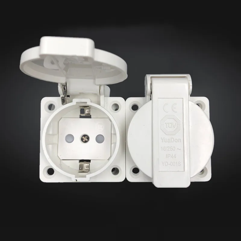 Germany Waterproof Industrial Socket AC Power Socket German Industrial Plug Electrical Socket with Waterproof Cover
Germany Waterproof Industrial Socket AC Power Socket German Industrial Plug Electrical Socket with Waterproof Cover