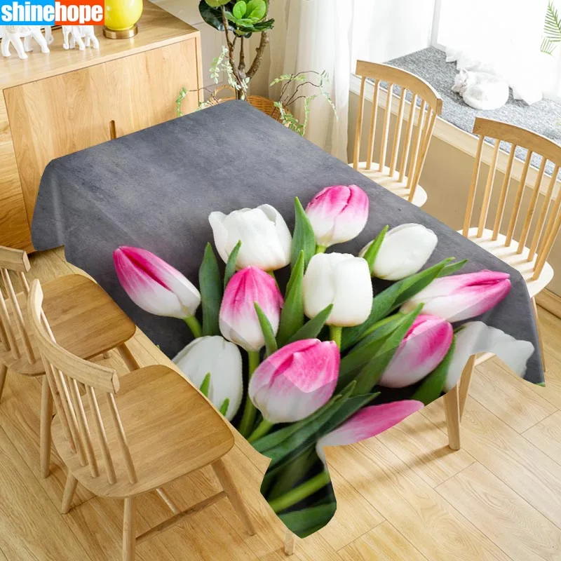 Tulips Flowers 02 Table Cloth Oxford Print Waterproof Oilproof Home Rectangular Party Table Cover 100X140cm/140X250cm
Tulips Flowers 02 Table Cloth Oxford Print Waterproof Oilproof Home Rectangular Party Table Cover 100X140cm/140X250cm