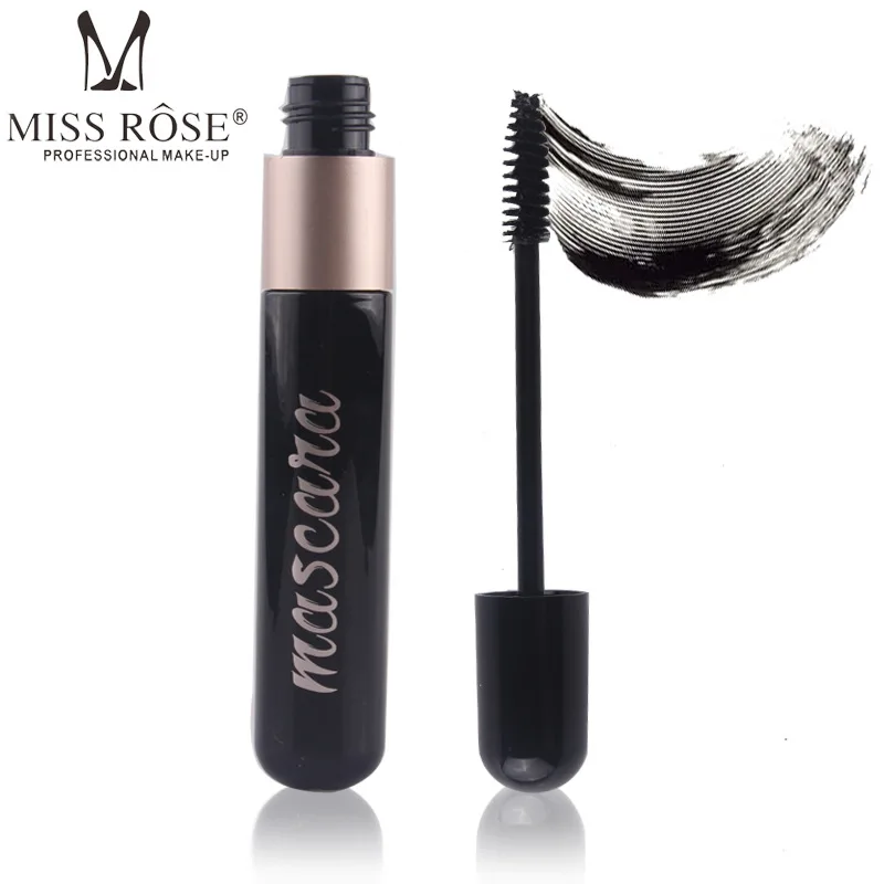 

Miss rose eye makeup black mascara waterproof long lasting Thick curling mascara for 4D silk eyelashes extension mascara MS081
