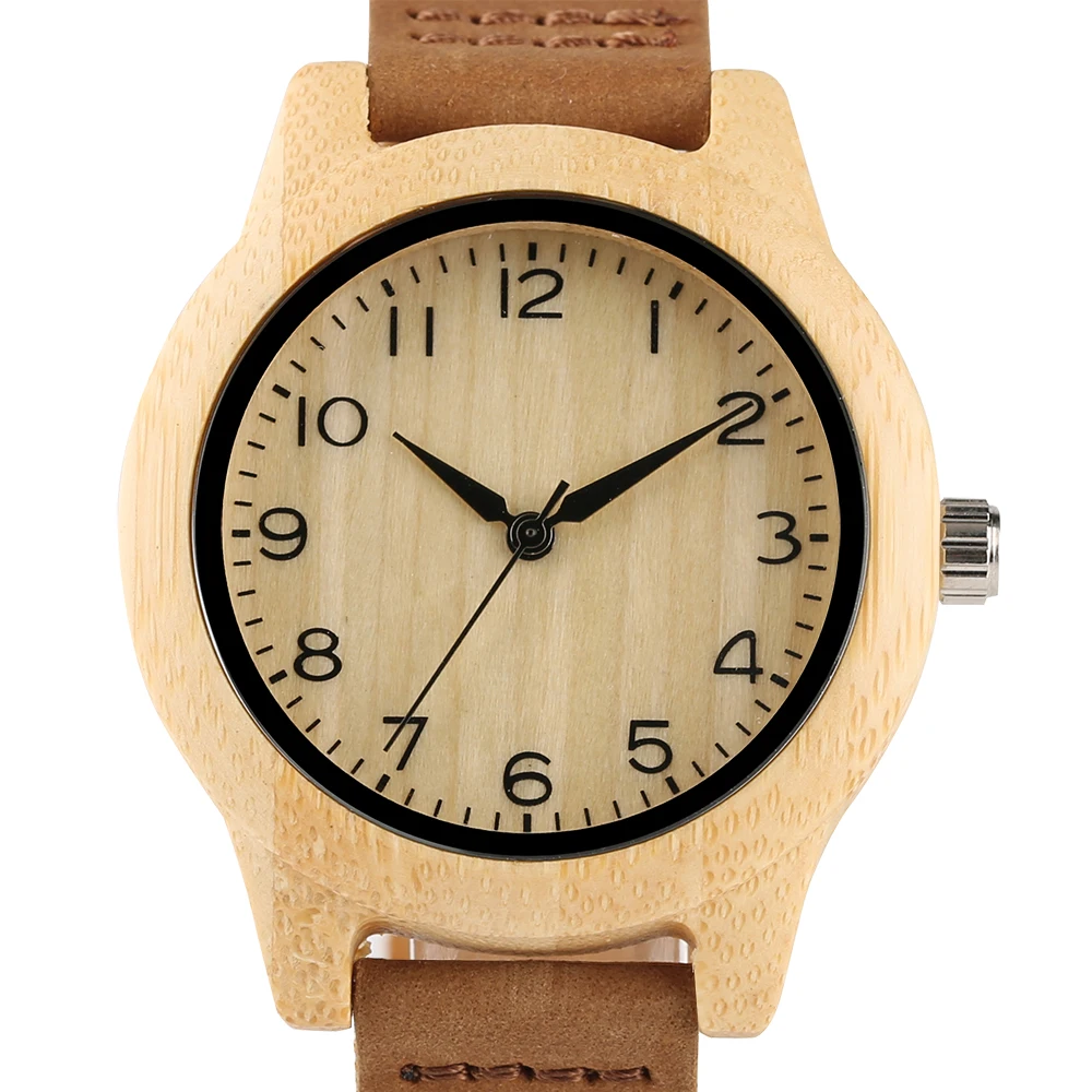 Ladies Wood Watch Fashion Genuine Leather Women Trendy Watches Cute Bamboo Watch Girl Gift Nature Wood Clock 
Ladies Wood Watch Fashion Genuine Leather Women Trendy Watches Cute Bamboo Watch Girl Gift Nature Wood Clock