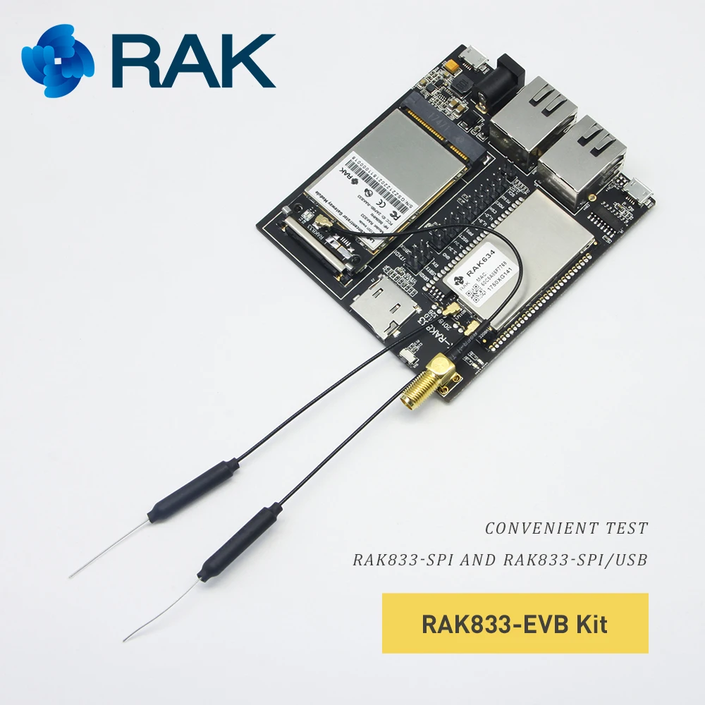 Мини PCIe LoRa шлюз SX1301 концентратор модуль маршрутизатор RAK634 MT7628 беспроводной AP RAK833