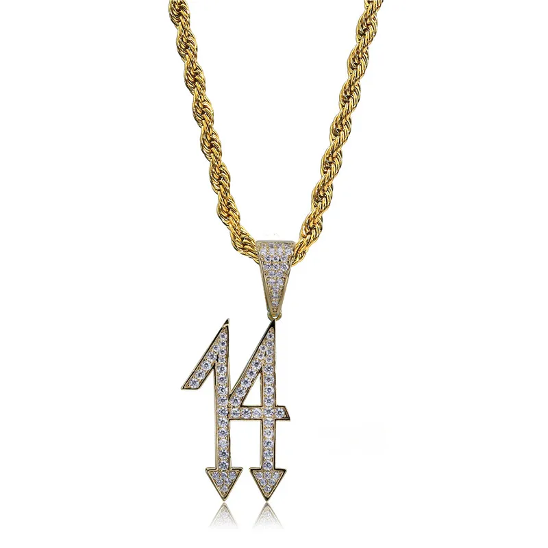 Счастливый Son No.14, счастливый кулон и ожерелье, модный воротник Bijoux 5A, подвеска с микро покрытием из кубического циркония, мужские украшения, ...
Счастливый Son No.14, счастливый кулон и ожерелье, модный воротник Bijoux 5A, подвеска с микро покрытием из кубического циркония, мужские украшения, ...