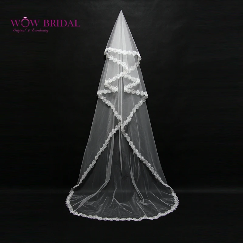 Wowbridal Graceful Bridesmaid Wedding Veil 2021 Pattern Embroidery Beaded Appliqued Organza Floor-Length Bridal Accessories
Wowbridal Graceful Bridesmaid Wedding Veil 2021 Pattern Embroidery Beaded Appliqued Organza Floor-Length Bridal Accessories
