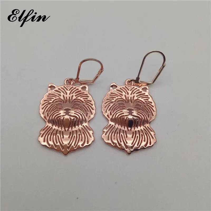 Elfin New Trendy Cairn Terrier Earings Fashion Jewelry Gold Color Silver Color Cairn Terrier Earrings For Women
Elfin New Trendy Cairn Terrier Earings Fashion Jewelry Gold Color Silver Color Cairn Terrier Earrings For Women