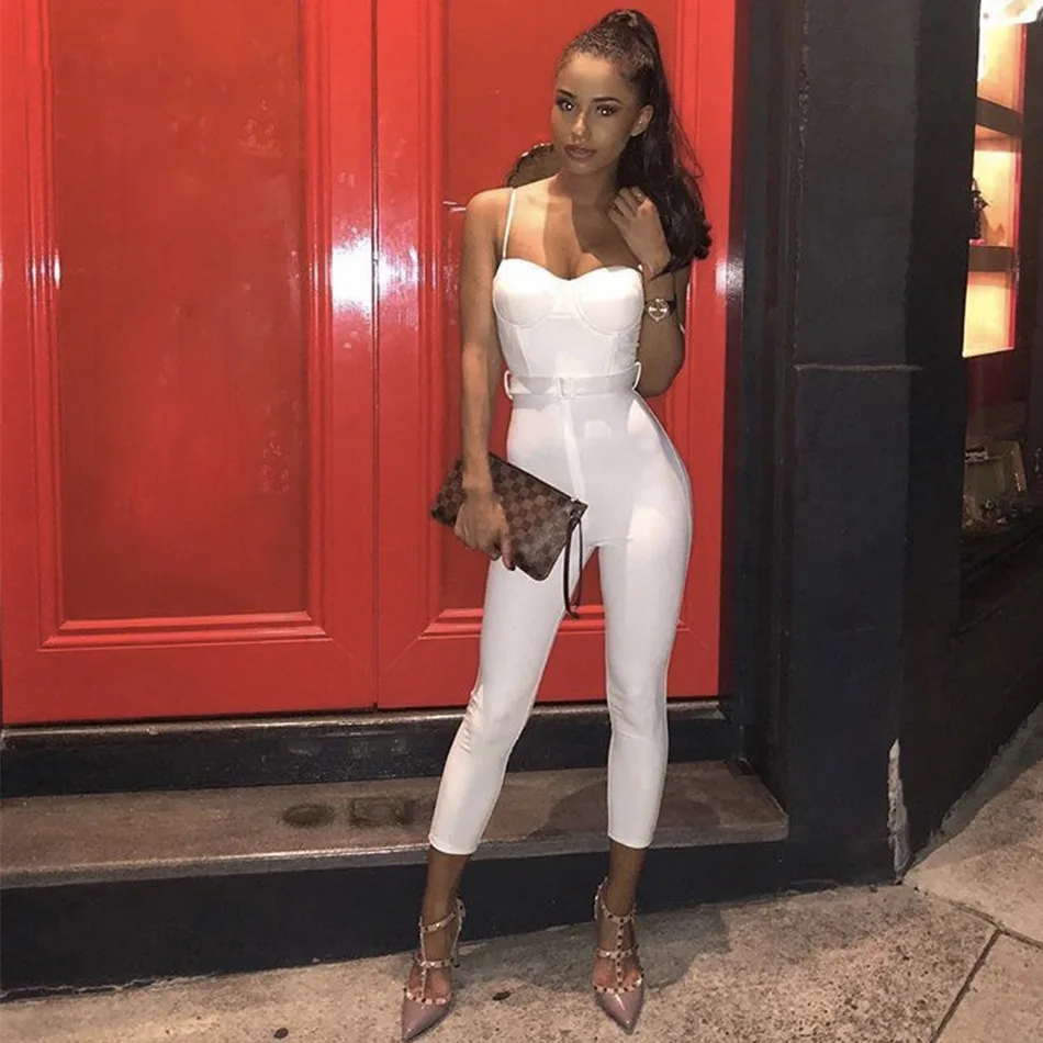 Seamyla New Sexy White Night Out Jumpsuits Strapless Women Bodycon Bandage Jumpsuits Skinny Club Celebrity Party Playsuits 2021
Seamyla New Sexy White Night Out Jumpsuits Strapless Women Bodycon Bandage Jumpsuits Skinny Club Celebrity Party Playsuits 2021