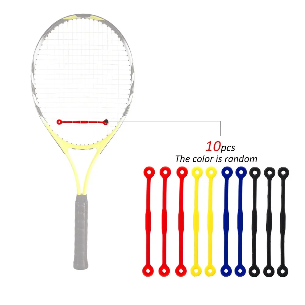 10Pcs Tennis Damper Silicone Tennis Racket Damper Shock Absorber to Reduce Tennis Racquet Vibration Tennis Damper Strips 
10Pcs Tennis Damper Silicone Tennis Racket Damper Shock Absorber to Reduce Tennis Racquet Vibration Tennis Damper Strips