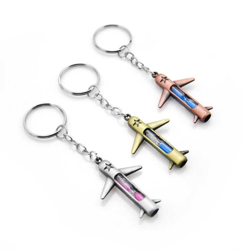 Original New Fashion Hourglass Airplane Key Chain Men Trinket Vintage Gold Plane keychain Key Holder Jewelry Male Souvenirs Gift
Original New Fashion Hourglass Airplane Key Chain Men Trinket Vintage Gold Plane keychain Key Holder Jewelry Male Souvenirs Gift