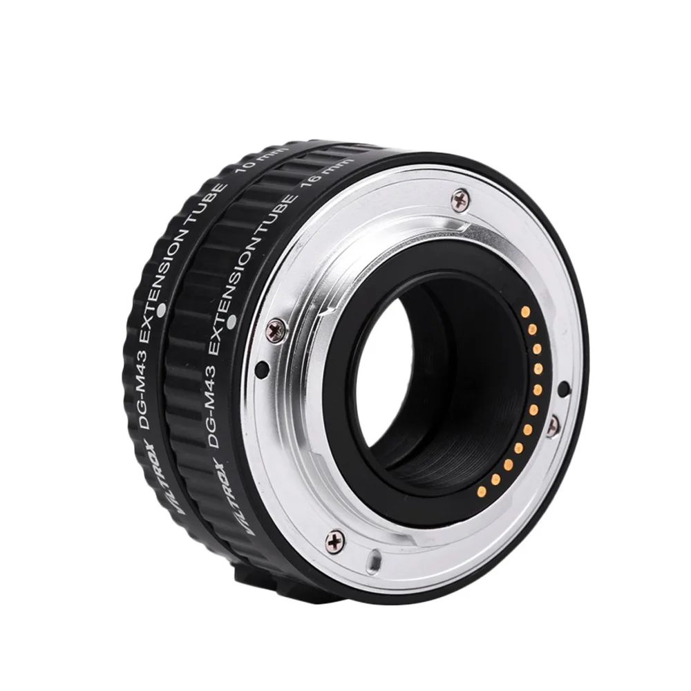Viltrox Auto Focus Macro Extension Tube for Micro 4/3 M4/3 Olympus Panasonic DSLR GH4 GH3 GF6 GX1 EM5 EM1 E-P3
Viltrox Auto Focus Macro Extension Tube for Micro 4/3 M4/3 Olympus Panasonic DSLR GH4 GH3 GF6 GX1 EM5 EM1 E-P3