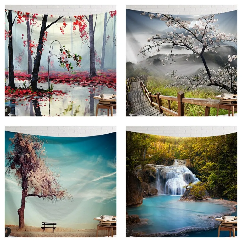 CAMMITEVER Scene Tapestry Fabric Easy To Clean Wall Blanket Home Decor Fog Woods Lake
CAMMITEVER Scene Tapestry Fabric Easy To Clean Wall Blanket Home Decor Fog Woods Lake