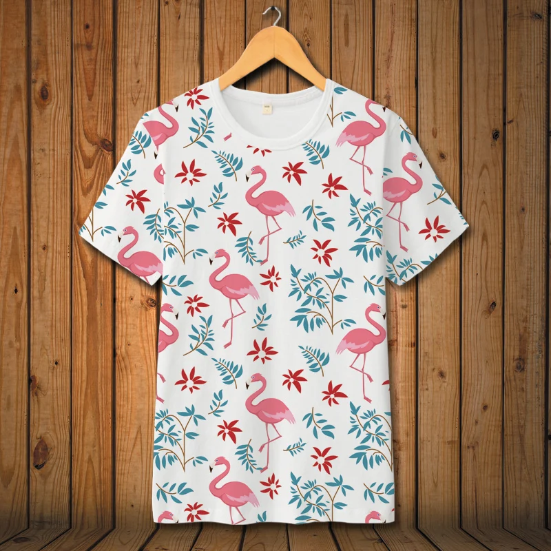 Flamingo printing hip hop loose unisex short sleeve t-shirt Summer 2018 New fashion casual quality breathable t shirt men S-6XL
Flamingo printing hip hop loose unisex short sleeve t-shirt Summer 2018 New fashion casual quality breathable t shirt men S-6XL