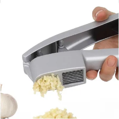 

Aluminum Alloy Garlic Press Shredder Home Gadgets Garlic Crusher Chopper Garlic Slicer Cutter Vegetable Tool Kitchen Accessories