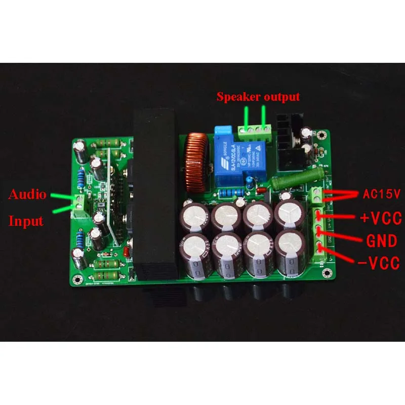 1000W HIFI High Power IRS2092+IRFB4227 Class D Mono Digital power amplifier board Stage power amplifier board 2019NEW
1000W HIFI High Power IRS2092+IRFB4227 Class D Mono Digital power amplifier board Stage power amplifier board 2019NEW