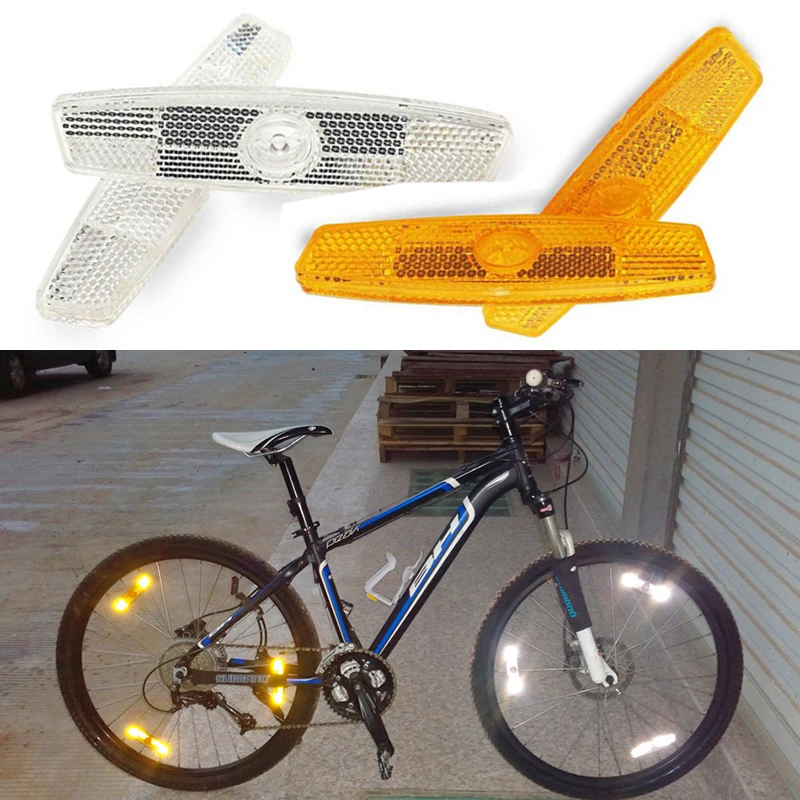 2 Pcs Bicycle Warning Spokes Bike Mountain Wheel Reflector Safety Spoke Reflective Mount Vintage Clip Color Yellow And White Hot
2 Pcs Bicycle Warning Spokes Bike Mountain Wheel Reflector Safety Spoke Reflective Mount Vintage Clip Color Yellow And White Hot