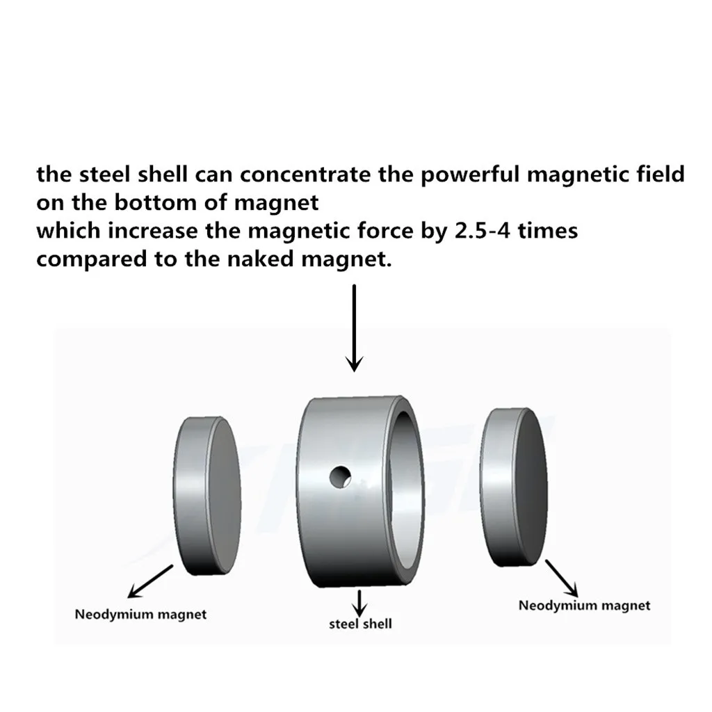 200/300/500KG strong powerful round Double Side Neodymium Metal Magnet Detector Fishing Kit with ring+10M Rope
200/300/500KG strong powerful round Double Side Neodymium Metal Magnet Detector Fishing Kit with ring+10M Rope