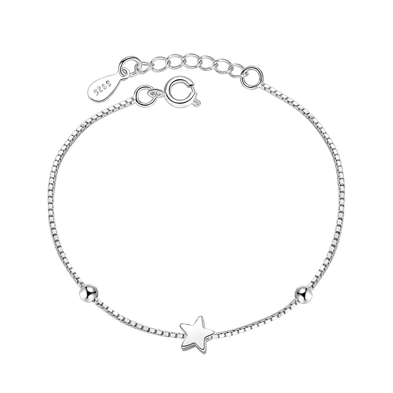 100% 925 sterling silver fashion square and star design ladies'bracelets women jewelry birthday gift wholeslae drop shipping
100% 925 sterling silver fashion square and star design ladies'bracelets women jewelry birthday gift wholeslae drop shipping