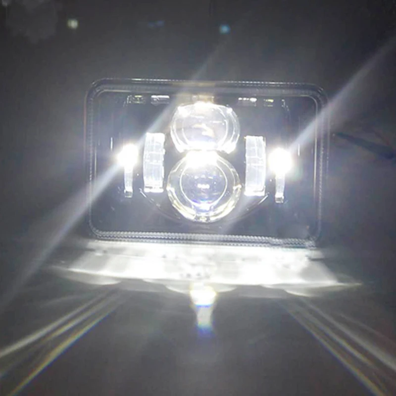 Black 4X6" LED Headlight 60W Hi/Low Beam Headlights for Kenworth Freightinger Ford Probe Chevrolet Oldsmobile T400 T600
Black 4X6" LED Headlight 60W Hi/Low Beam Headlights for Kenworth Freightinger Ford Probe Chevrolet Oldsmobile T400 T600