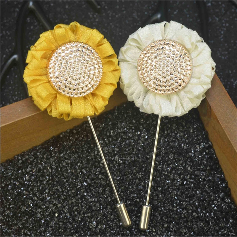 Wholesale Brooch 5Pcs/Lot Flower Brooch Men Handmade Fabric Brooches Men Brooches And Pins For Suits Corsage Wedding Lapel Pin
Wholesale Brooch 5Pcs/Lot Flower Brooch Men Handmade Fabric Brooches Men Brooches And Pins For Suits Corsage Wedding Lapel Pin