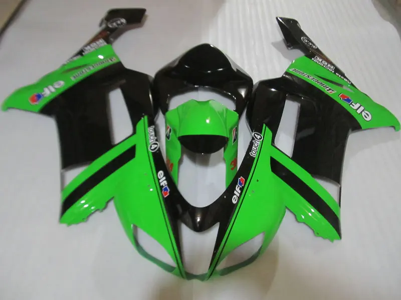 Комплект обтекателей для мотоциклов KAWASAKI Ninja ZX6R 636 07 08 ZX 6R 2007 2008 zx6r ABS комплект