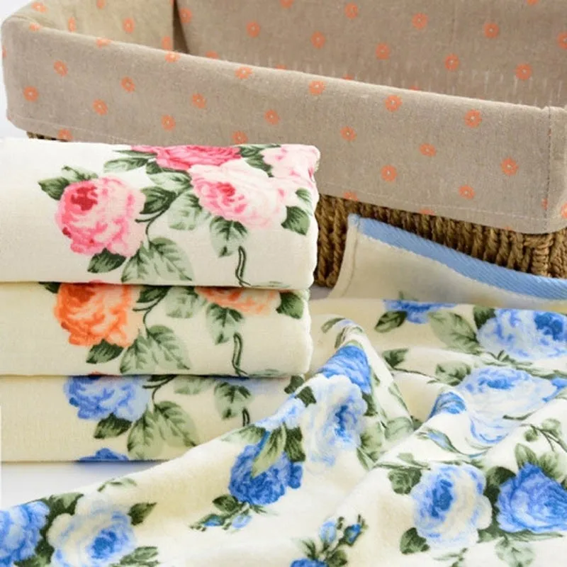 34*75cm Soft Thick Face Towel Flower Print Microfiber Quick Dry Lint-Free Home Hotel Bathroom Washcloth Bath Towels for Adults
34*75cm Soft Thick Face Towel Flower Print Microfiber Quick Dry Lint-Free Home Hotel Bathroom Washcloth Bath Towels for Adults