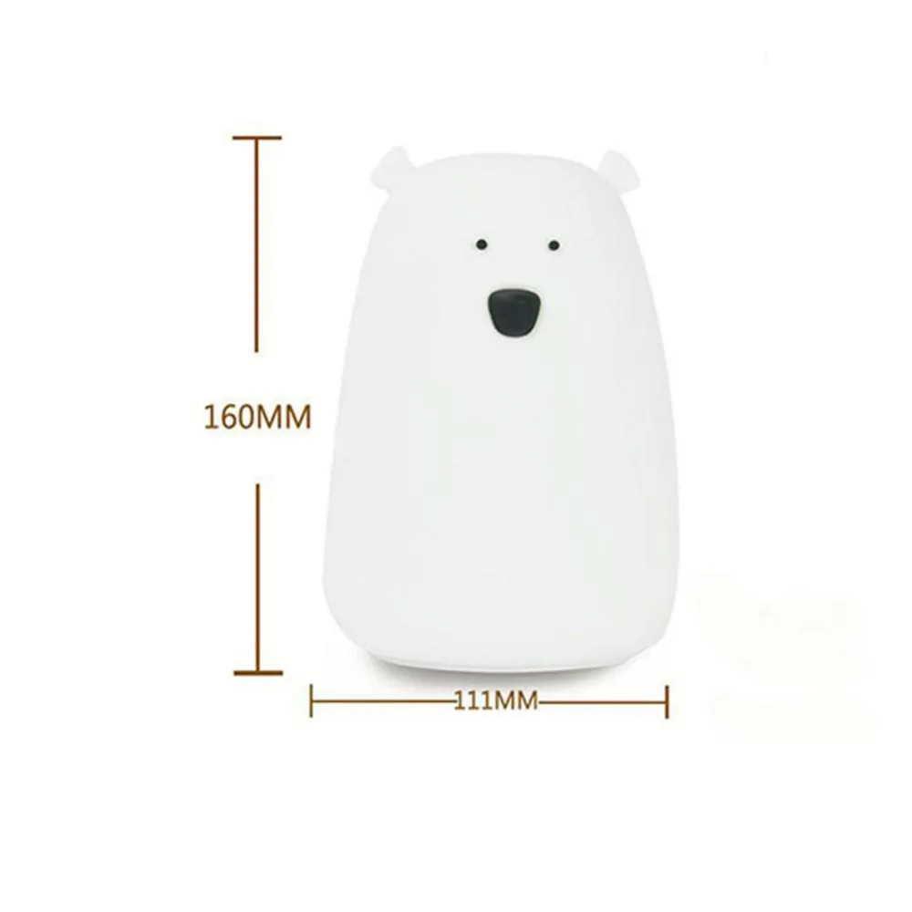 Silicone Touch Sensor LED Night Light For Party 7 Colors 2 modes LED Night light Party Supplies Lovely Gifts
Silicone Touch Sensor LED Night Light For Party 7 Colors 2 modes LED Night light Party Supplies Lovely Gifts