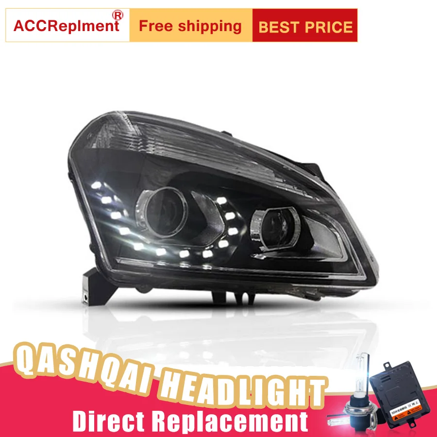 2Pcs LED Headlights For Nissan Qashqai 2008-2015 led car lights Angel eyes xenon HID KIT Fog lights LED Daytime Running Lights
2Pcs LED Headlights For Nissan Qashqai 2008-2015 led car lights Angel eyes xenon HID KIT Fog lights LED Daytime Running Lights