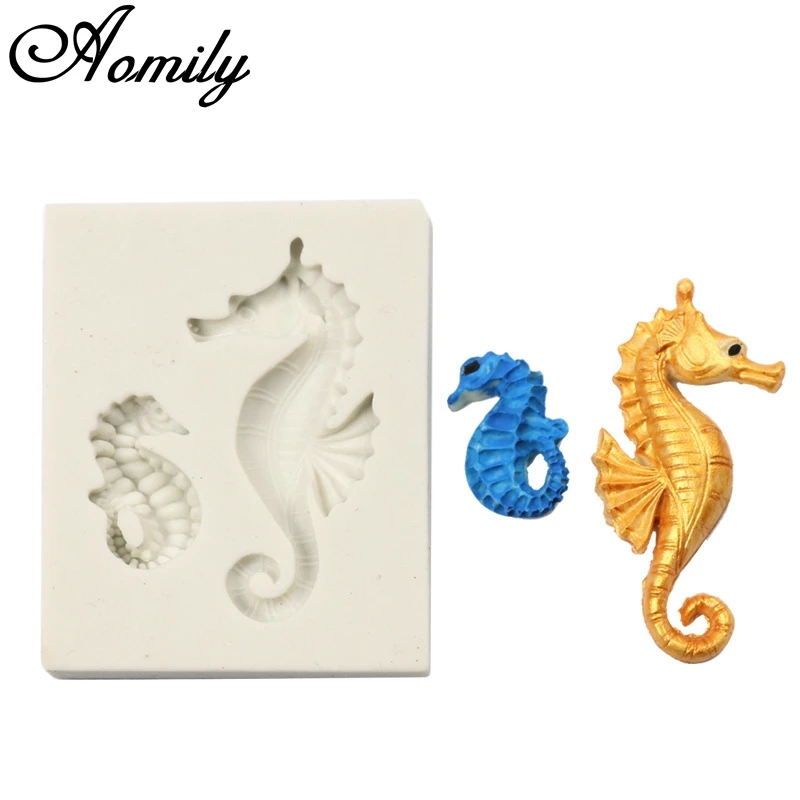 Aomily Sea Horses Silicone Mold Fondant Cake Decorating Tools Chocolate Mould Baking Tools Bakeware Sugarcraft Gumpaste Molds
Aomily Sea Horses Silicone Mold Fondant Cake Decorating Tools Chocolate Mould Baking Tools Bakeware Sugarcraft Gumpaste Molds