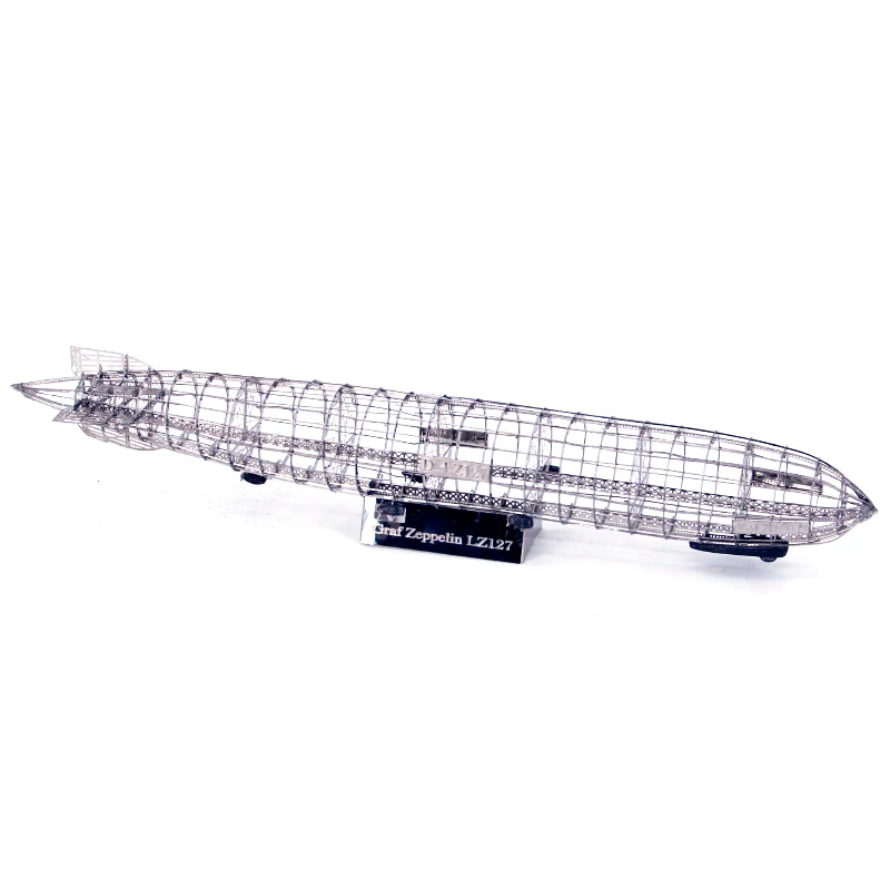 All Metal Stainless Steel DIY Assembled model 3D Three-dimensional Puzzle Zeppelin Skeleton Desktop Display Toys For Adult Kids
All Metal Stainless Steel DIY Assembled model 3D Three-dimensional Puzzle Zeppelin Skeleton Desktop Display Toys For Adult Kids