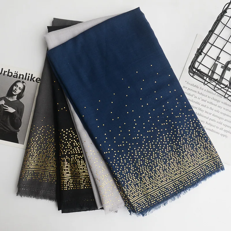 Women Geometry Trigon Fringe Viscose Shawl Scarf Ironing Gold Glitter Foulard Plain Cotton Pashmina Stole Wrap Muslim Hijab Caps
Women Geometry Trigon Fringe Viscose Shawl Scarf Ironing Gold Glitter Foulard Plain Cotton Pashmina Stole Wrap Muslim Hijab Caps