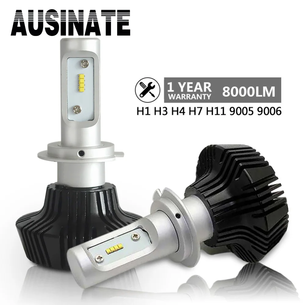 One Set H7 Led H4 H1 H3 H11 9005 9006 LED Car Headlight 50W 8000LM Automobile Headlamp Bulb 6500K White
One Set H7 Led H4 H1 H3 H11 9005 9006 LED Car Headlight 50W 8000LM Automobile Headlamp Bulb 6500K White