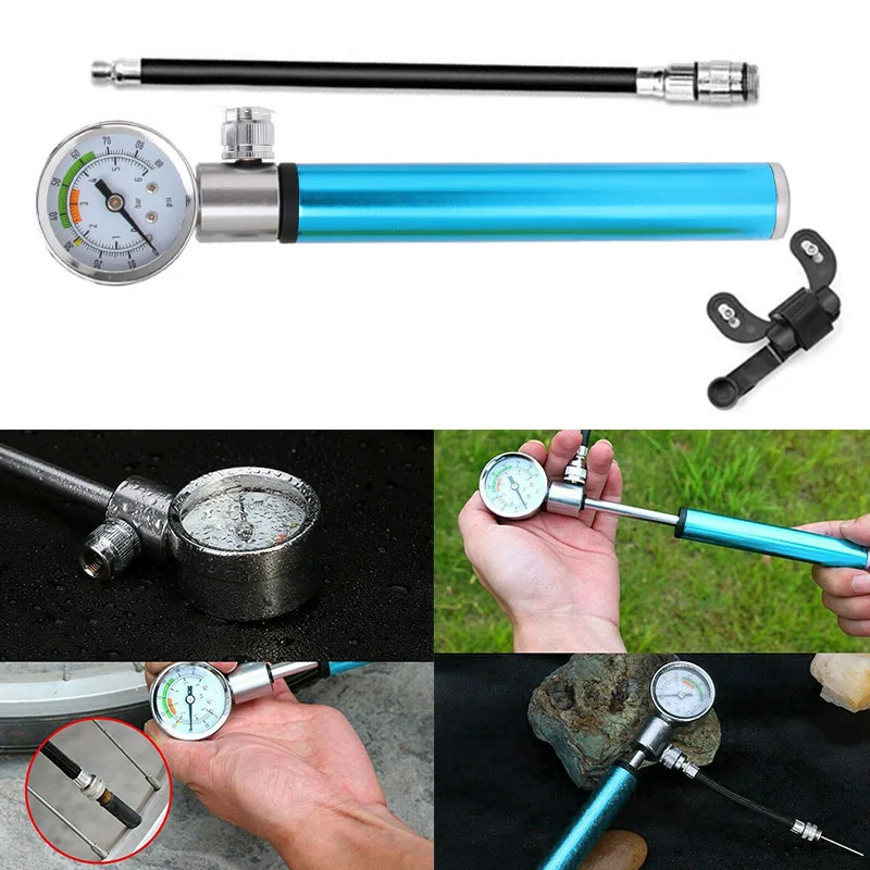 Новый аналоговый амортизирующий насос высокого давления для горного велосипеда MTB, портативный мини-воздушный насос 19ing 
Новый аналоговый амортизирующий насос высокого давления для горного велосипеда MTB, портативный мини-воздушный насос 19ing