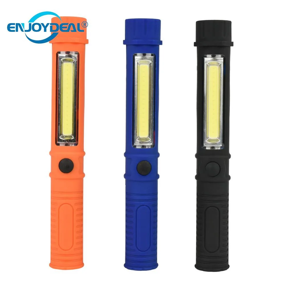 

Multifunction Portable COB Lamp Outdoor Camping Work Light Inspection Light Super Bright Flashlight Torch Penlight W/Magnetic