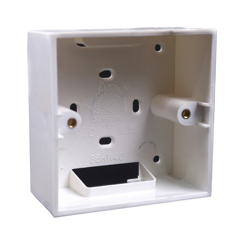 5pcs Universal 86 Type 40mm Wall Mount Switch Box PVC Junction Button Switch Socket Wiring Box
5pcs Universal 86 Type 40mm Wall Mount Switch Box PVC Junction Button Switch Socket Wiring Box
