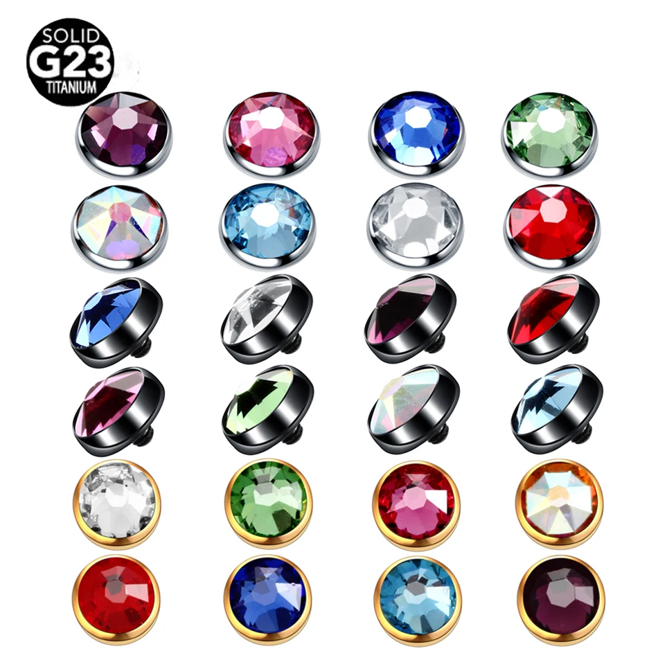8pcs/lot Titanium Micro Dermal Piercings Threading Skin Diver Dermal Anchor Crystal Top Piercings Hide in Surface Body Jewelry
8pcs/lot Titanium Micro Dermal Piercings Threading Skin Diver Dermal Anchor Crystal Top Piercings Hide in Surface Body Jewelry