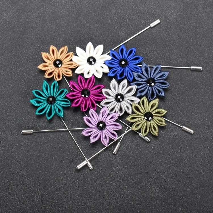 Free shipping , 20 pcs/lot , Mens Kanzashi Inspired Flower Lapel Pins with Black Crystal
Free shipping , 20 pcs/lot , Mens Kanzashi Inspired Flower Lapel Pins with Black Crystal