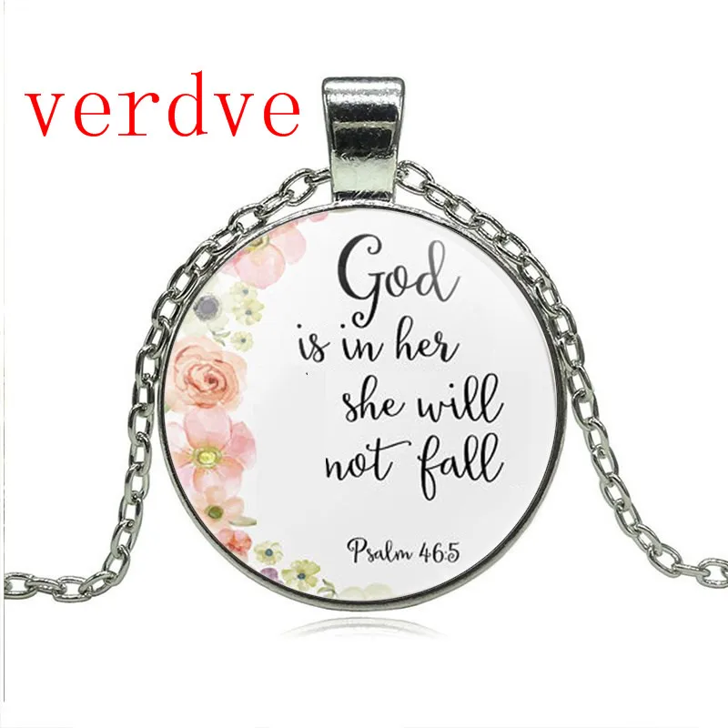 Psalm 46:5 Bible verses God is within her she will not fall Nursery Verse Necklace Inspirational Jewelry Christian Gifts
Psalm 46:5 Bible verses God is within her she will not fall Nursery Verse Necklace Inspirational Jewelry Christian Gifts
