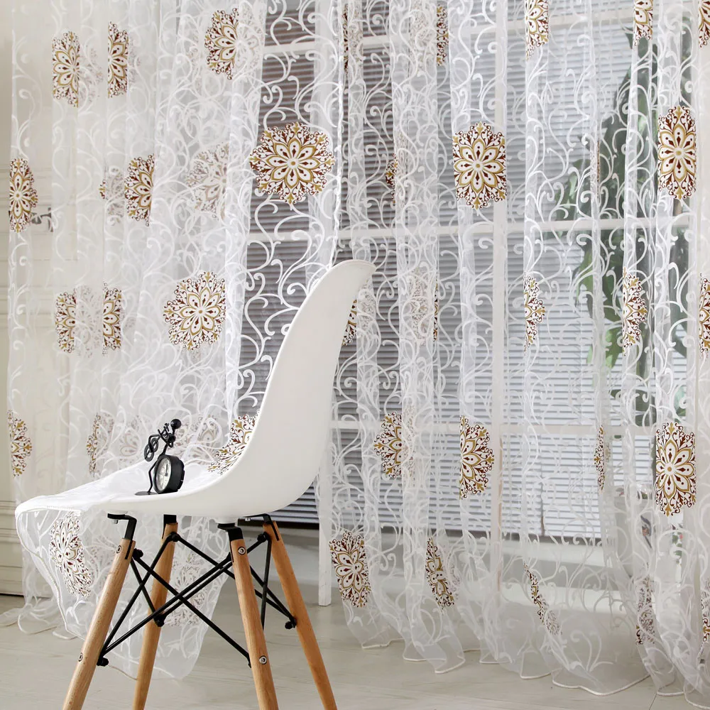 Line String Window Curtain Tassel Door Room Divider Scarf Valance | Дом и сад