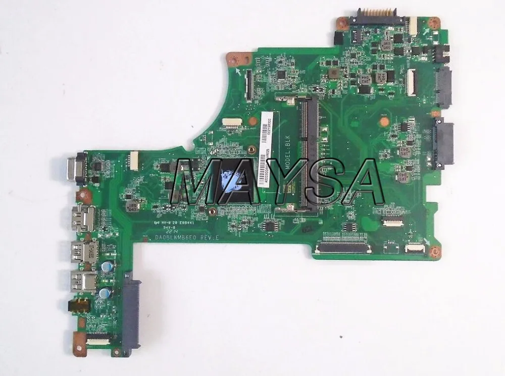 A000300880 DA0BLKMB6E0 Main Board Fit for Toshiba Satellite L50-B L50T-B L55-B series motherboard.All functions fully Tested !
A000300880 DA0BLKMB6E0 Main Board Fit for Toshiba Satellite L50-B L50T-B L55-B series motherboard.All functions fully Tested !